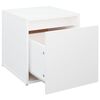 vidaXL Box Drawer White 40.5x40x40 cm Engineered Wood