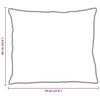 vidaXL Summer Duvet with Pillow 3 pcs White Microfibre