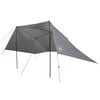 vidaXL Car Tent Grey and Orange 308 x 215 x 220 cm Polyester and Steel
