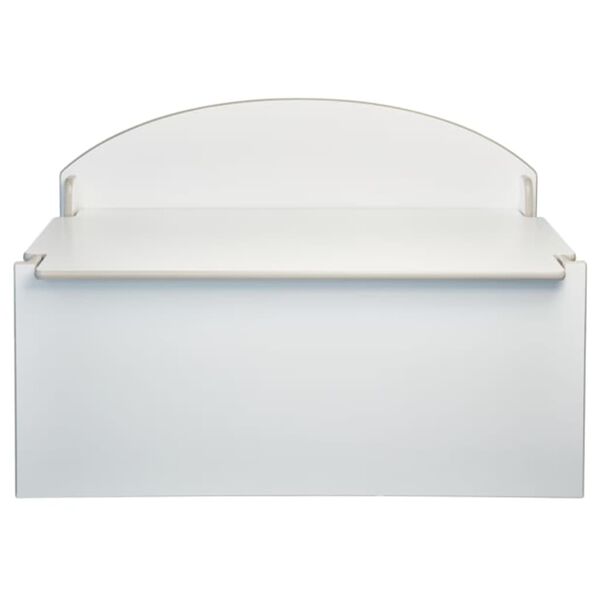 Worlds Apart Toy Chest 45x70x35 cm Wood White