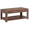 vidaXL Coffee Table Solid Wood Vintage 88x50x38 cm
