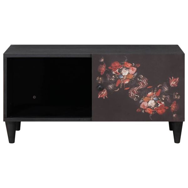 vidaXL Coffee Table Multicolour 80 x 50 x 40 cm Solid Mango Wood