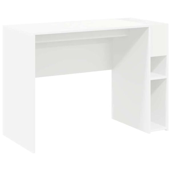 vidaXL Desk White 109 x 50 x 78 cm Engineered Wood