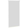 vidaXL Roller Blind Blackout Off White 65x130 cm Fabric Width 60.7 cm Polyester