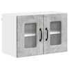 vidaXL Kitchen Cabinet Kalmar 2 pcs Concrete Grey 60 x 31 x 40 cm
