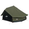 vidaXL Family Tent Army Green 10-Person Polycotton