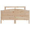 vidaXL Bed Frame without Mattress 120x200 cm Solid Wood Pine