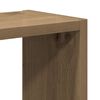 vidaXL Wall Shelf Artisan Oak 90x16x78 cm Engineered Wood