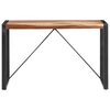 vidaXL Dining Table 120x60x75 cm Solid Wood