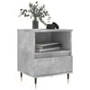 vidaXL Bedside Cabinets 2 pcs Concrete Grey 40x35x50 cm Engineered Wood