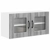 vidaXL Kitchen Cabinet with Storage Kalmar Grey Sonoma 80 x 31 x 40 cm