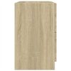 vidaXL Sink Cabinet Sonoma Oak 59x37x59 cm Engineered Wood