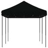 vidaXL Party Tent Folding Black 292 x 580 x 315 cm Oxford Fabric