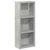 vidaXL Bathroom Wall Cabinet Concrete Grey 20 x 10 x 50 cm