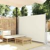 vidaXL Retractable Side Awning 160 x 500 cm Cream