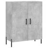 vidaXL Highboard Concrete Grey 69.5x34x180 cm Engineered Wood