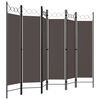 vidaXL 6-Panel Room Divider Anthracite 240x180 cm