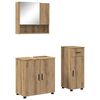 vidaXL Bathroom Furniture Set 3 pcs Artisan Oak 61 x 35 x 64 cm