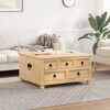 vidaXL Storage Box Corona 90x78x45 cm Solid Wood Pine