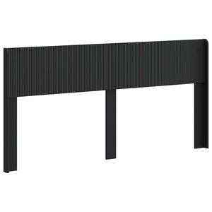 vidaXL Headboard Black PB