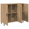 vidaXL Sideboard Artisan Oak 90 x 34 x 80 cm Engineered Wood