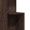 vidaXL Side Table Brown Oak 35x35x60 cm Engineered Wood