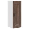 vidaXL Dishwasher Panel Kalmar Brown Oak 30 x 31 x 80 cm