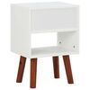 vidaXL Bedside Cabinet Solid Acacia Wood 40x30x57 cm
