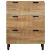 vidaXL Sideboard Brown 60x33x75 cm Solid Wood Mango