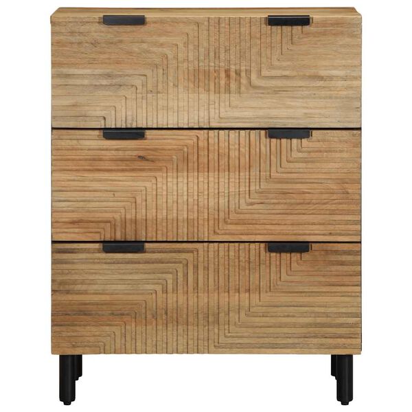 vidaXL Sideboard Brown 60x33x75 cm Solid Wood Mango