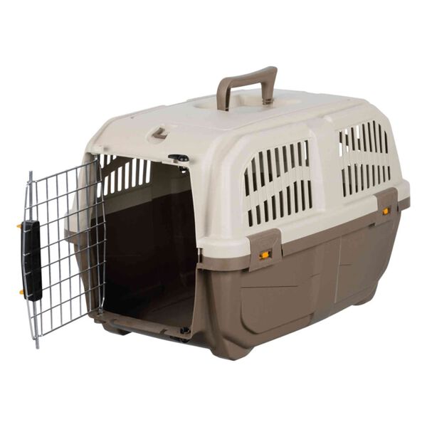 TRIXIE Pet Transport Box Skudo S Taupe