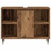 vidaXL Bathroom Cabinet Old Wood 80 x 33 x 60 cm Engineered Wood