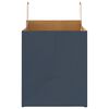 vidaXL Paper Bags 250 pcs with Handles Blue 32x22x24 cm