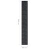 vidaXL Runner Rug BCF Anthracite 60x500 cm