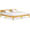 vidaXL Bed Frame without Mattress Solid Mango Wood 200 cm
