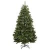 vidaXL Artificial Christmas Tree Green 180 cm PVC and Metal