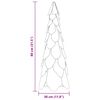 vidaXL Christmas Tree with Stand Brown 80 cm Solid teak wood