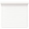 vidaXL Roller Shutter Aluminium 160x150 cm White