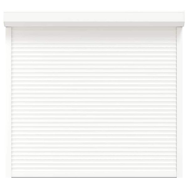 vidaXL Roller Shutter Aluminium 160x150 cm White