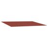 vidaXL Awning Replacement Fabric Orange and Brown 350 x 200 cm