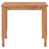 vidaXL 5 Piece Garden Dining Set Solid Wood Teak