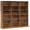 vidaXL CD Cabinet Old Wood 100x23x89,5 cm Engineered Wood