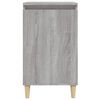 vidaXL Bedside Cabinet Grey Sonoma 40x35x70 cm Engineered Wood