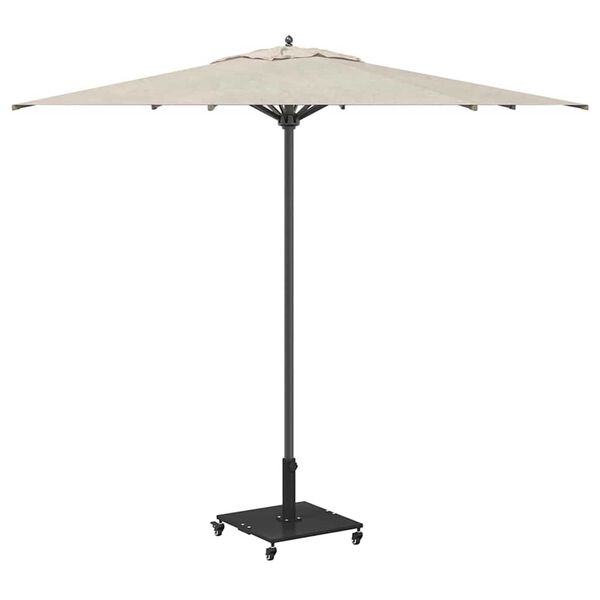 vidaXL Parasol Base Black 45 x 45 x 31.5 cm