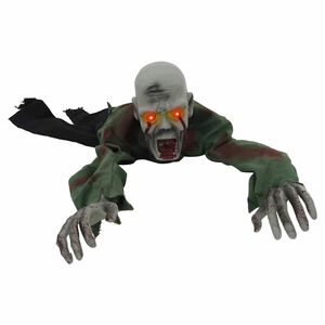 vidaXL Halloween Decoration Zombie SPOOKA Green 110 x 50 x 21 cm
