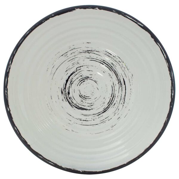 Eurotrail Tableware Isla 16 pcs Melamine Black and Natural