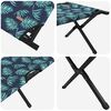 vidaXL Folding Camping Bed Leaf Forest 193 x 69 x 45 cm Oxford fabric