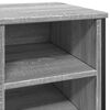 vidaXL Shoe Cabinet Grey Sonoma 90x38x61.5 cm Engineered Wood