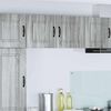 vidaXL Kitchen Cabinet with Storage Kalmar Grey Sonoma 40 x 31 x 40 cm