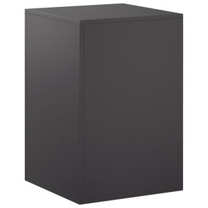 vidaXL Plant Stand Black 40 x 40 x 60 cm Steel